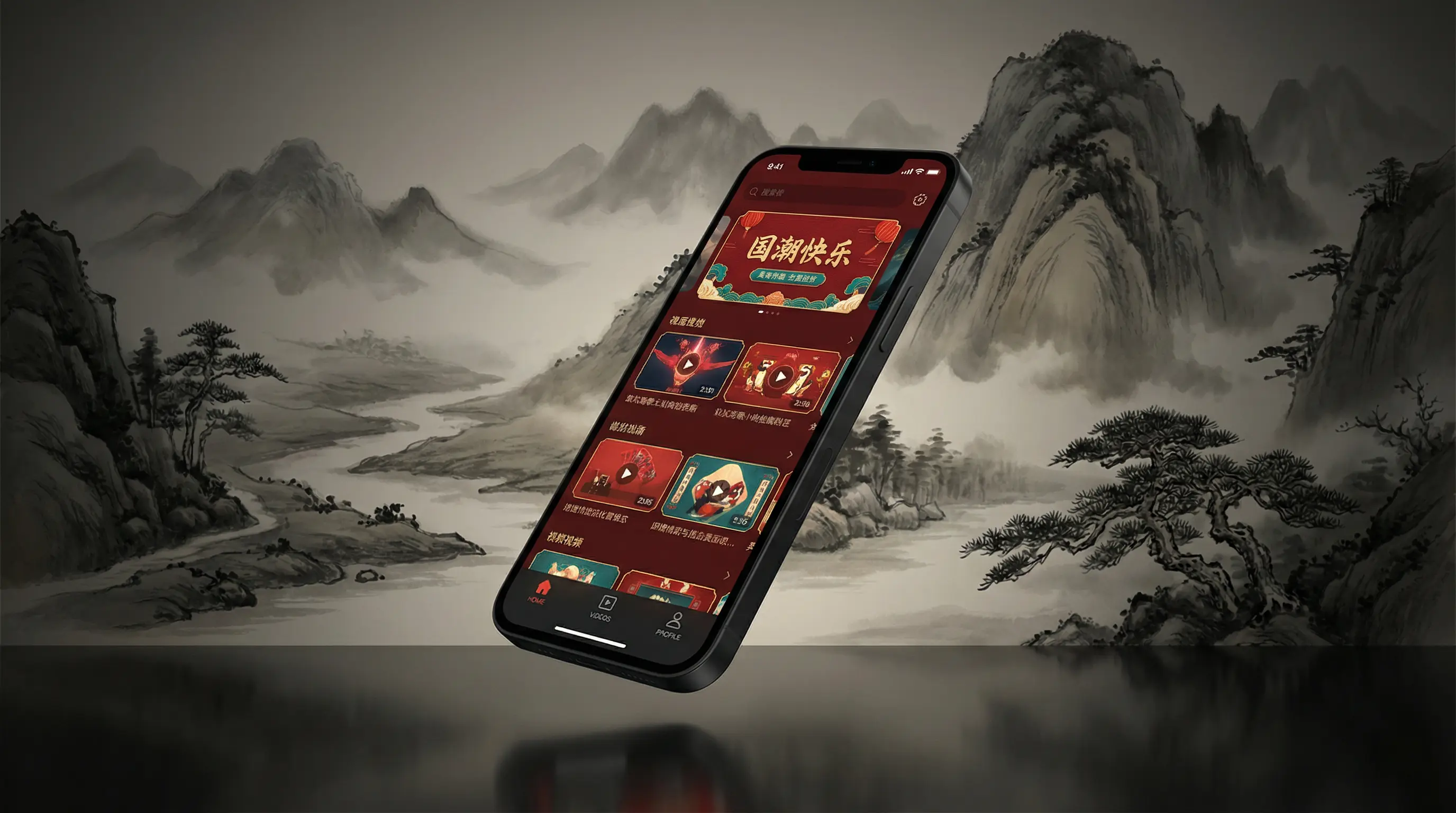 九色在线 移动端APP界面展示